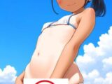 A4サイズ （高画質）ポスター オリジナル アニメ キャラ 同人 水着
