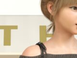 【▲100】生徒会長 一ノ瀬廻里・朝の全校演説後の準備運動『珍粕体操（ちんかすたいそう）』  Vol.002（PV02:ピンクサテン地ストライプパンティ編）